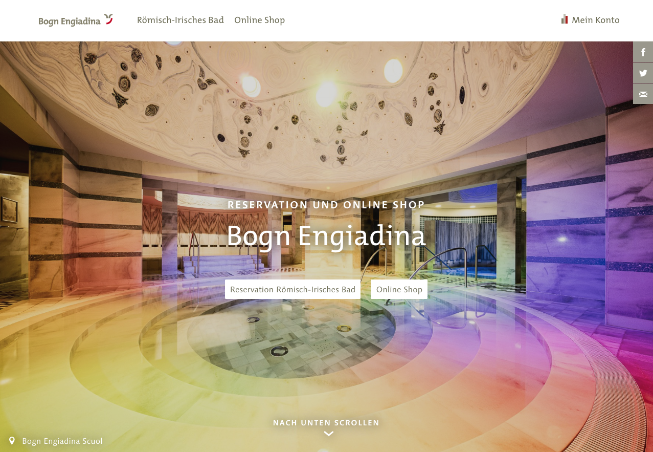 net working - Projekte - Bogn Engiadina | Engadin Bad Scuol