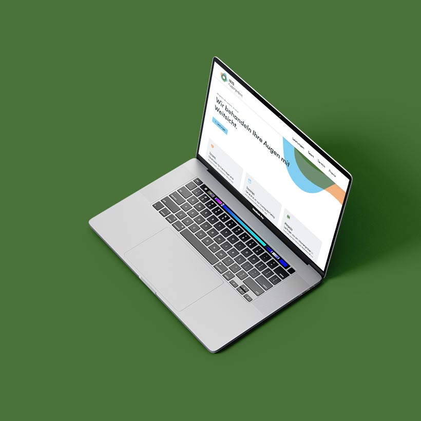 Webprojekt IRIS Augenpraxis | Gesundheit