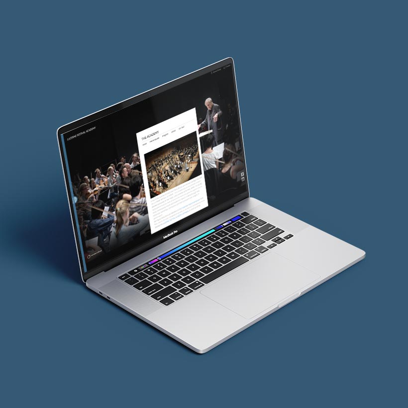 Webprojekt Lucerne Festival | Applikationen, Soziales & Kultur