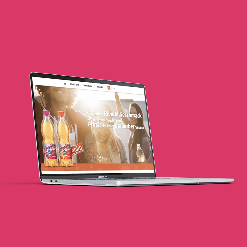 Webprojekt Rivella-Cliq | Creative