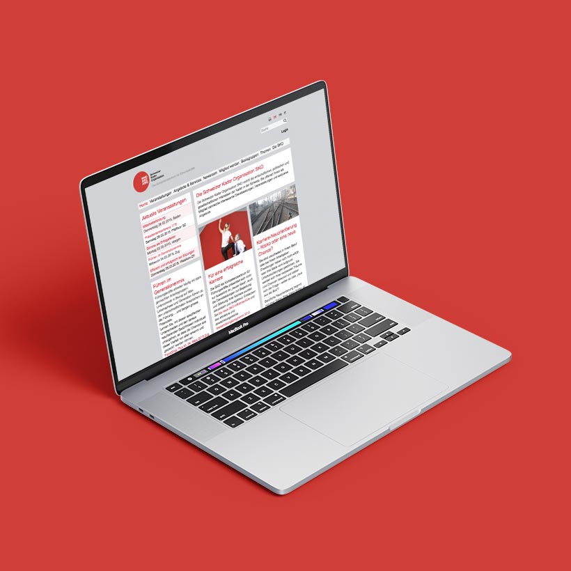 Webprojekt Schweizer Kader Organisation (SKO) | Weiterbildung