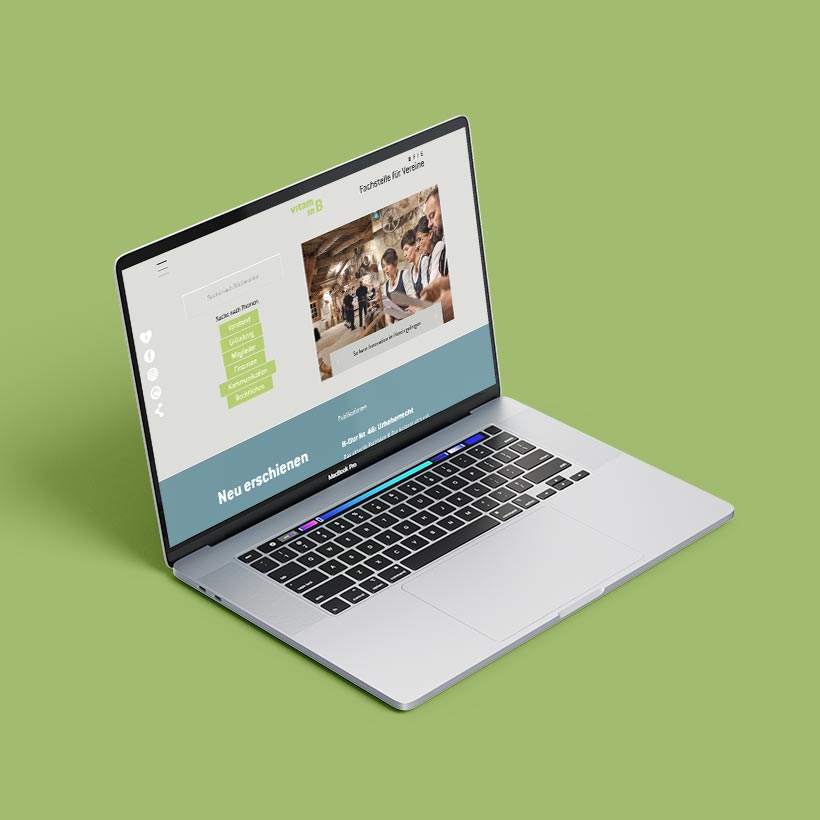 Webprojekt Vitamin B | Applikationen, Soziales & Kultur, Verein & Verband